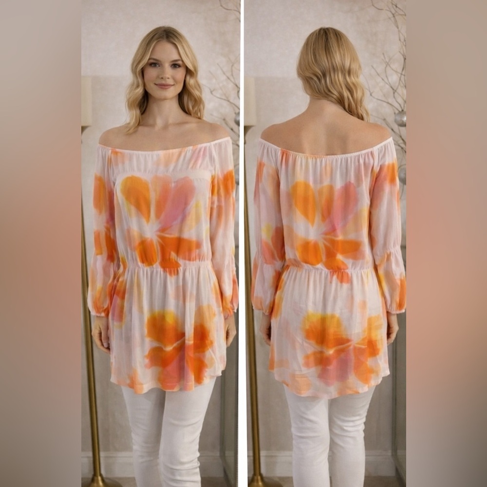 Blumarine Made In Italy Blouse Size L Nwt